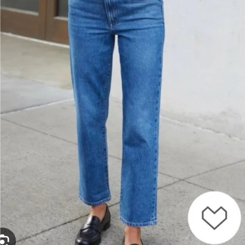 AYR The Frenchie Straight Leg Jeans - size 25